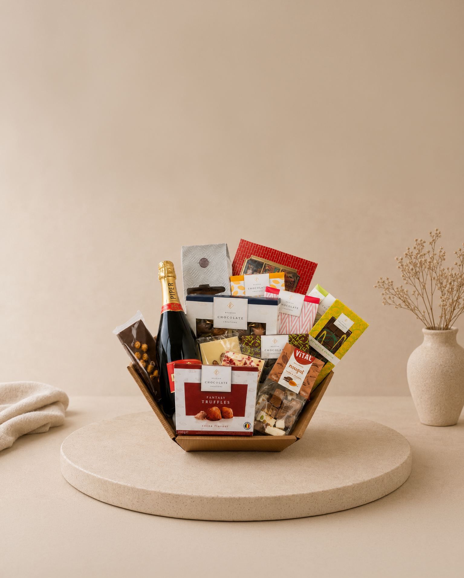 Geschenkmand | bewerkt met AI